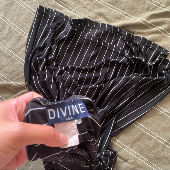 Vintage maxi skirt w slit - Picture 2 of 2